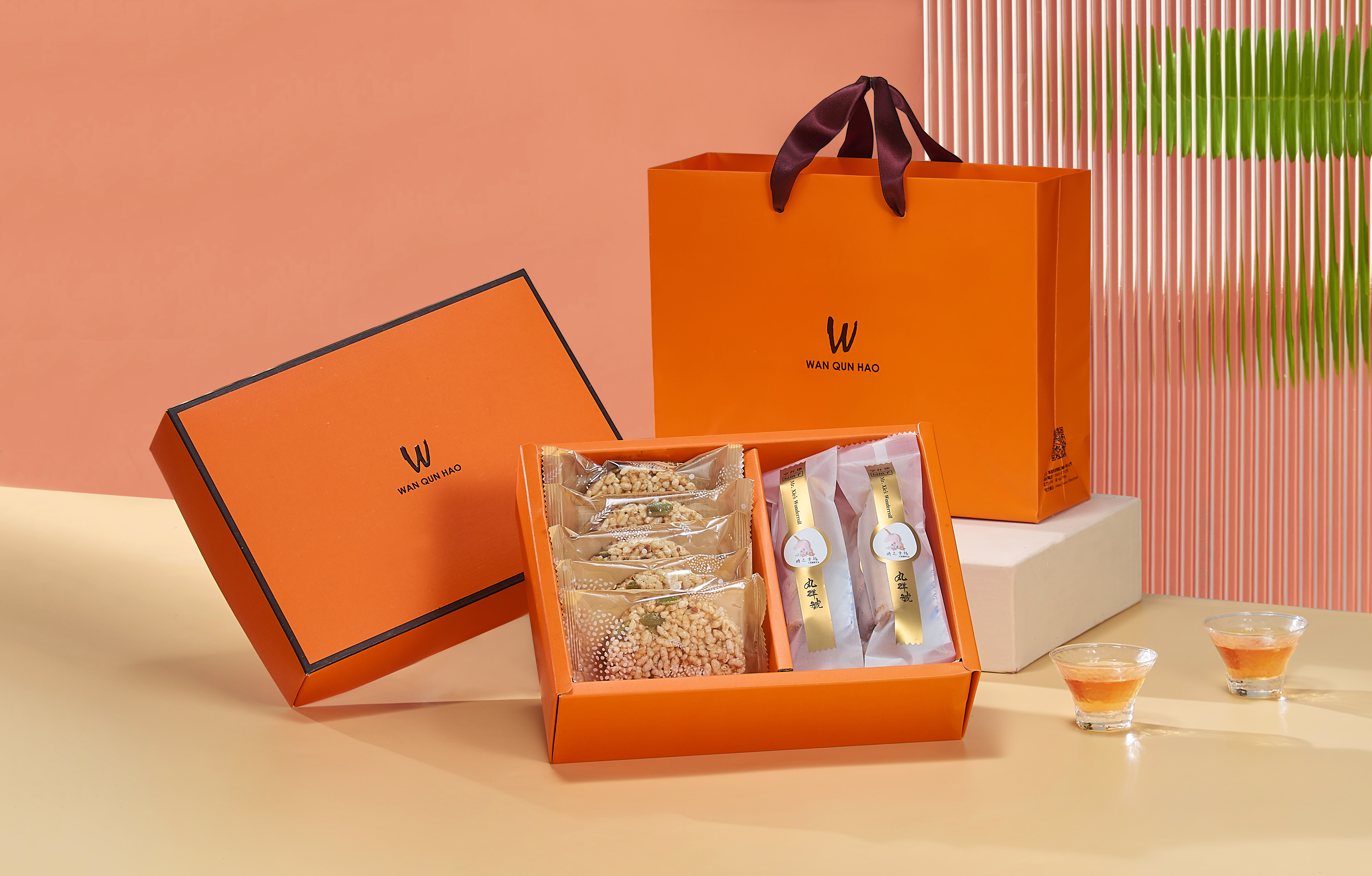 烏金米香脆餅+烏魚子蛋捲組合