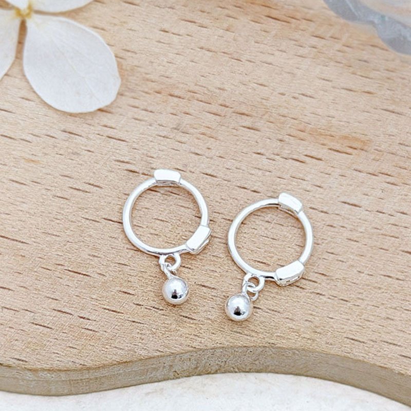 純銀易扣耳環-E60427UD717