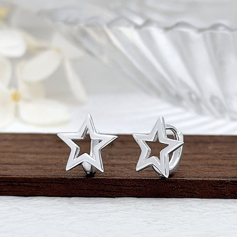 純銀易扣耳環-E60427UD721