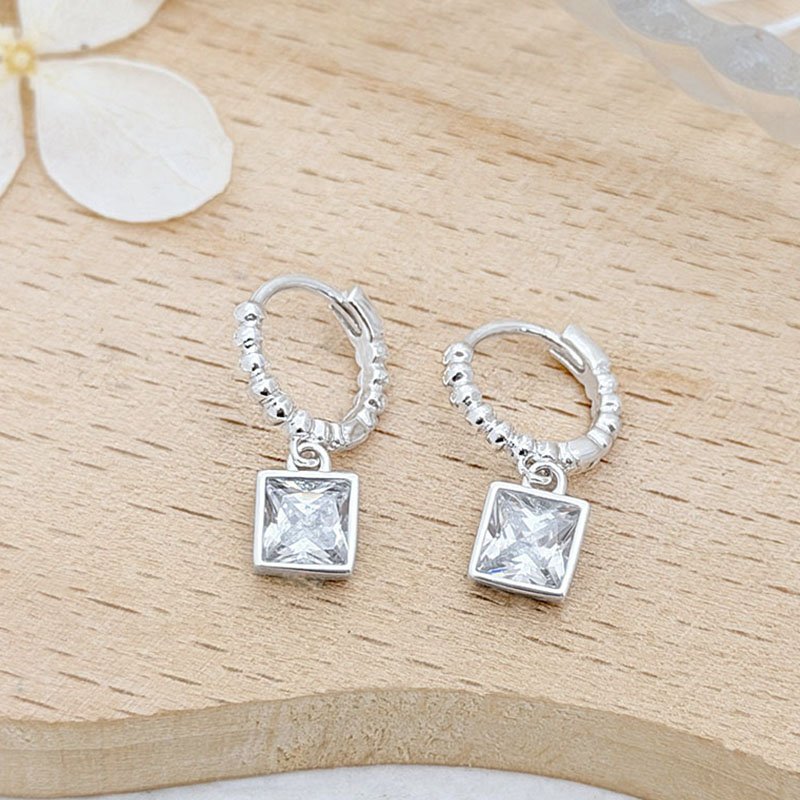 純銀易扣耳環-E60427UD722