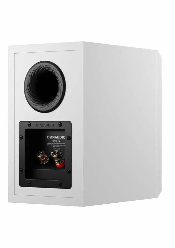 【未使用】Dynaudio Emit10ホワイト　1本のみ 品味耳機音響】 Dynaudio New Emit 10 書架型喇叭- 品味耳機音響