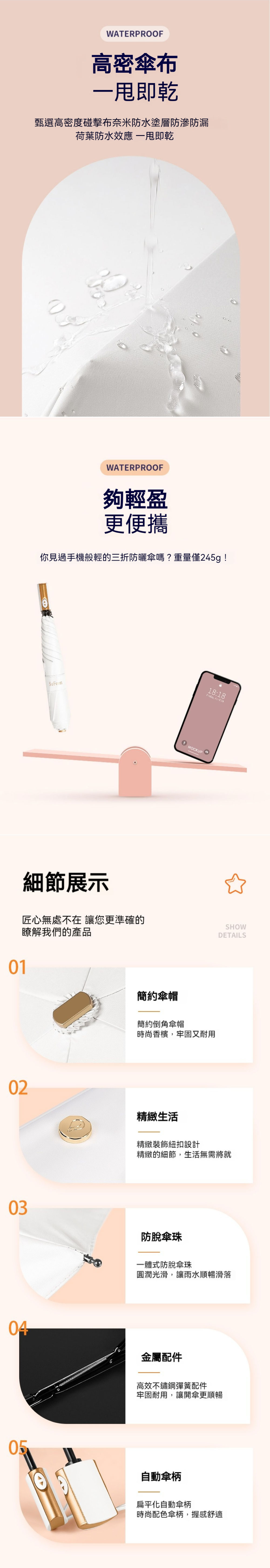 自動雨傘