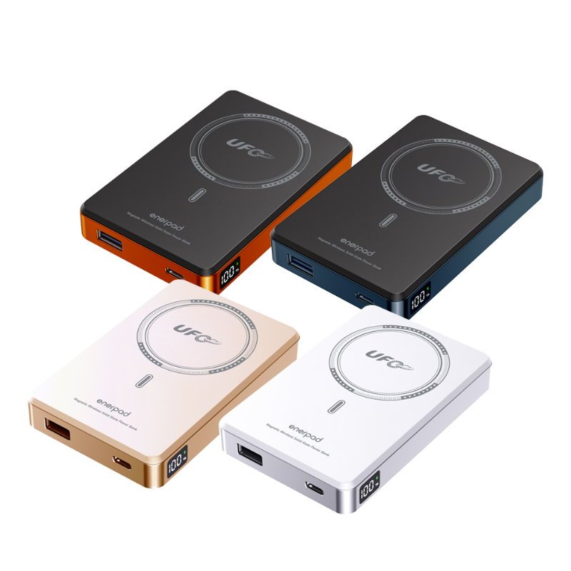 enerpad UFO MX10000XP 固態磁吸式行動電源 台灣製造