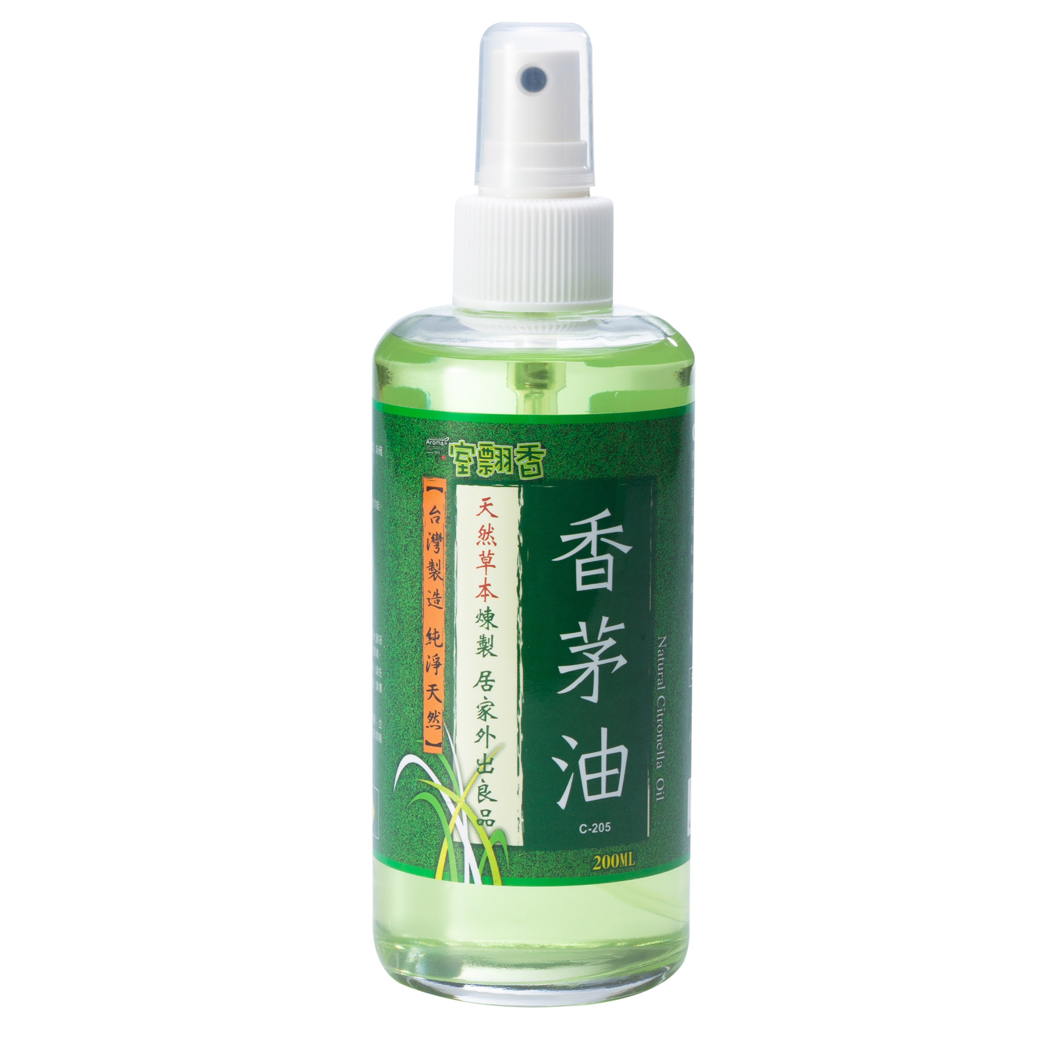 香茅油200ml玻璃瓶
