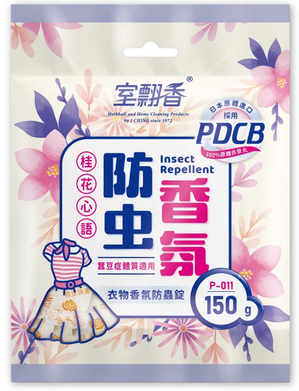 香氛防蟲錠桂花心語糖果包150g