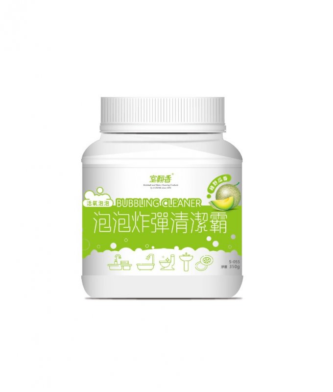 泡泡炸彈清潔霸-綠野瓜香 350g