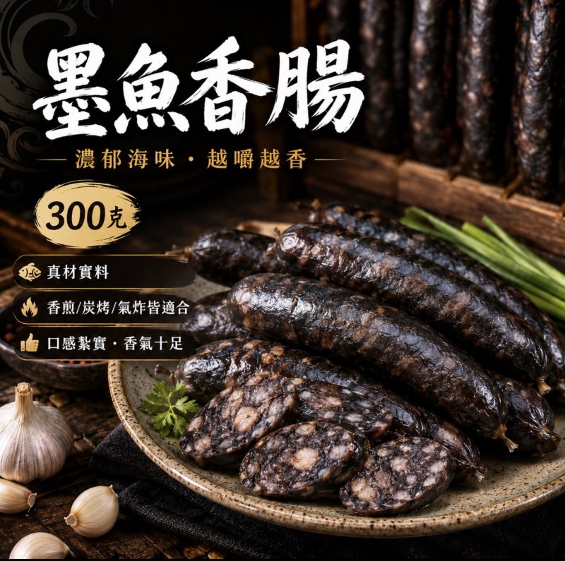 墨魚香腸