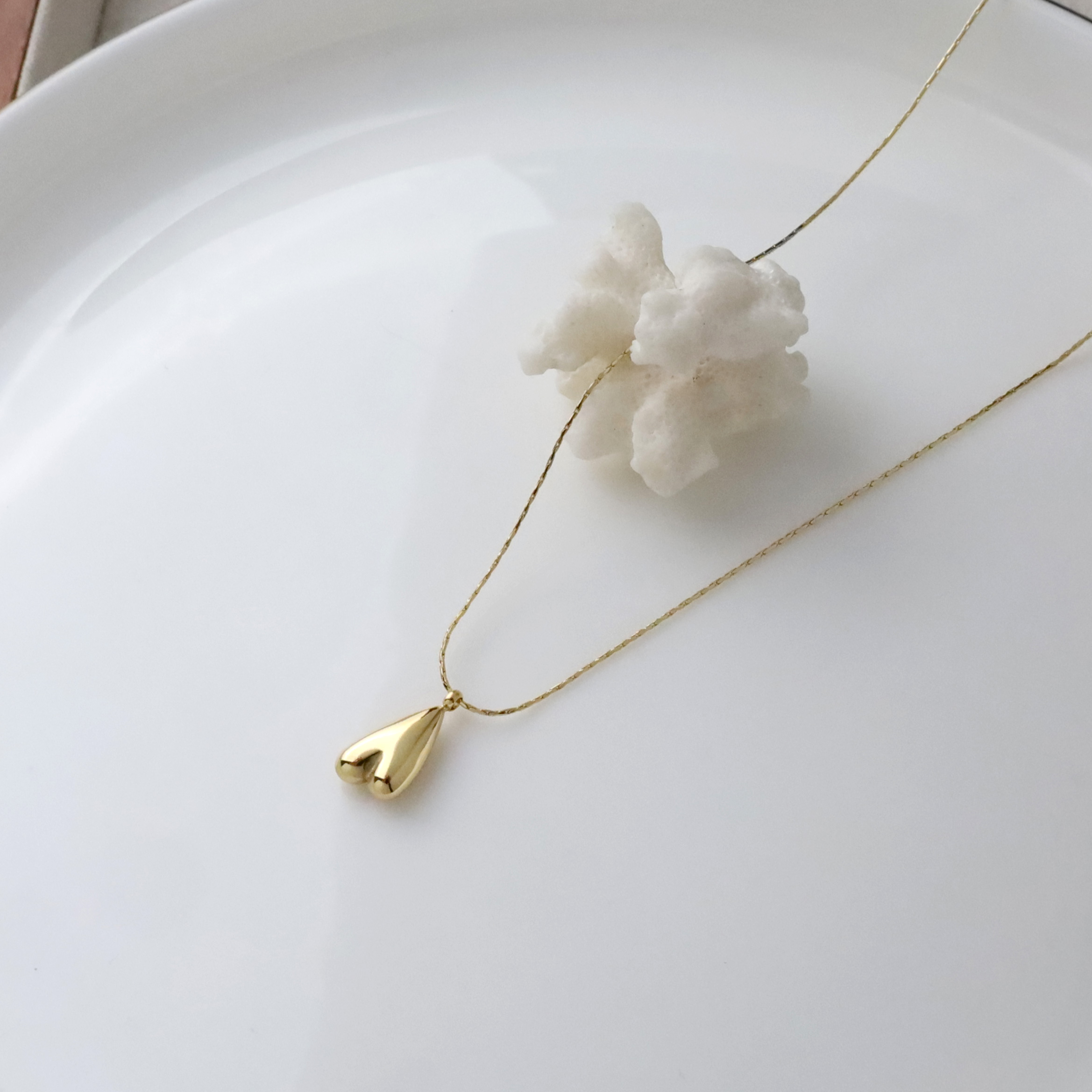 反轉愛心,倒愛心,素面愛心